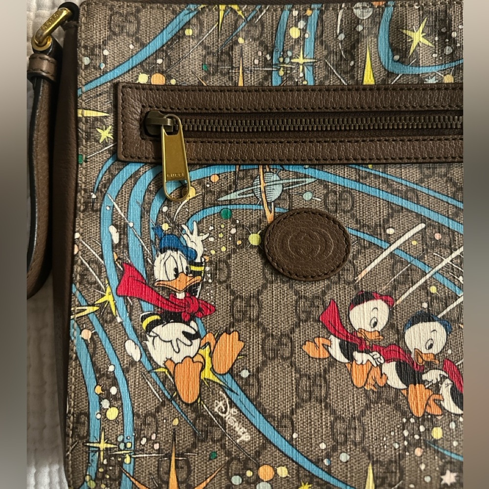 DISNEY X GUCCI DONALD DUCK MESSENGER BAG